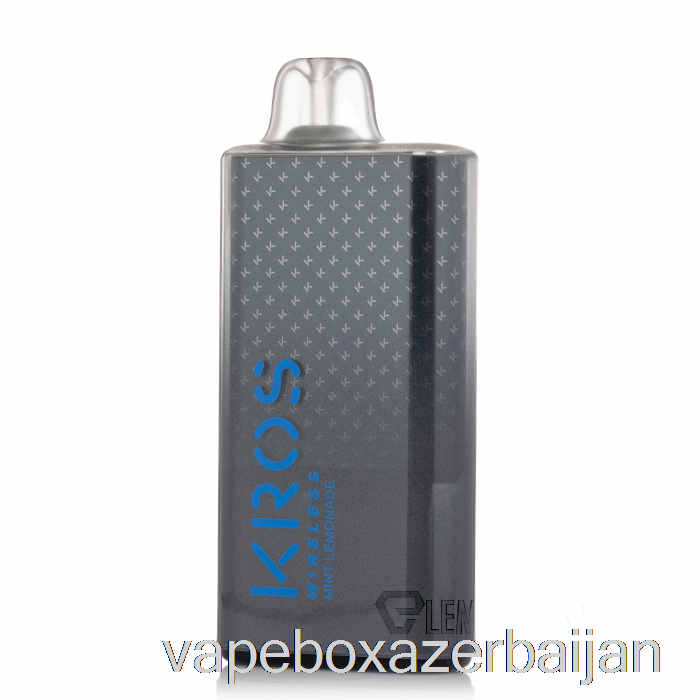 Vape Box Azerbaijan Kros Wireless 9000 Disposable Mint Lemonade